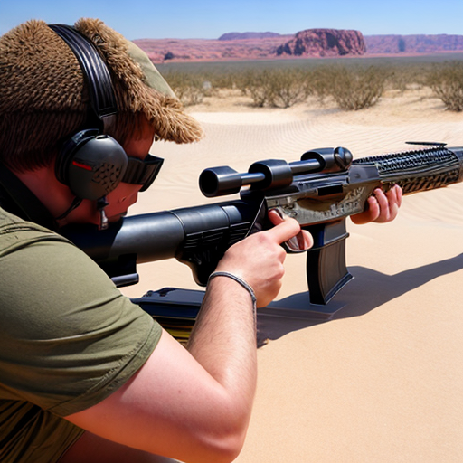 machine gun vegas shooting range