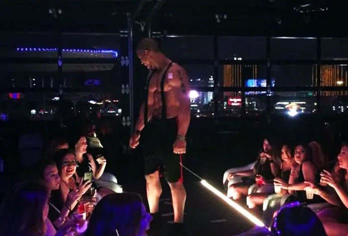Man at Kings Of Hustlers in Vegas